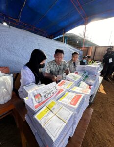 Sukseskan Pemilu 2024, KPUD dan Harita Nickel Buka TPS Khusus Karyawan di Site Obi