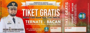 Kabar Gembira Untuk Warga Halsel, Ada Mudik Gratis Idul Fitri Tahun Ini
