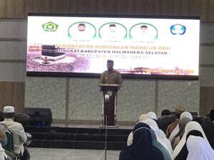 Manasik Haji Kabupaten Halmahera Selatan Resmi di Buka Bupati
