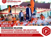 Helmi Umar Muchsin: Semangat Para Pendiri Halsel Harus Terus Menjadi Kompas Pembangunan