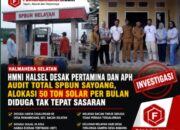 HMNI Halsel Desak Audit Total SPBUN Sayoang, Dugaan Distribusi 50 Ton Solar per Bulan Tak Tepat Sasaran Disorot