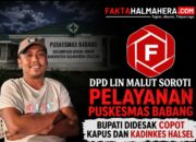 DPD LIN Malut Soroti Keras Pelayanan Puskesmas Babang, Bupati Didesak Evaluasi Kapus dan Kadinkes Halsel