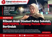 Ribuan Anak Disebut Putus Sekolah, BEM FISIPOL Tantang Pemda Morotai Bertindak