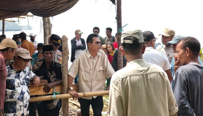 Wabup Halsel Tinjau Lahan Hak Guna Pakai Nelayan Sipakale, Cold Storage di Desa Koititi Didorong Segera Dibangun